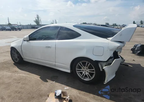 2006 Acura Rsx из США, поврежденный, VIN JH4DC54866S018973